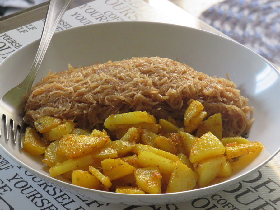 Saiyyun Patata or Seviyan Patata